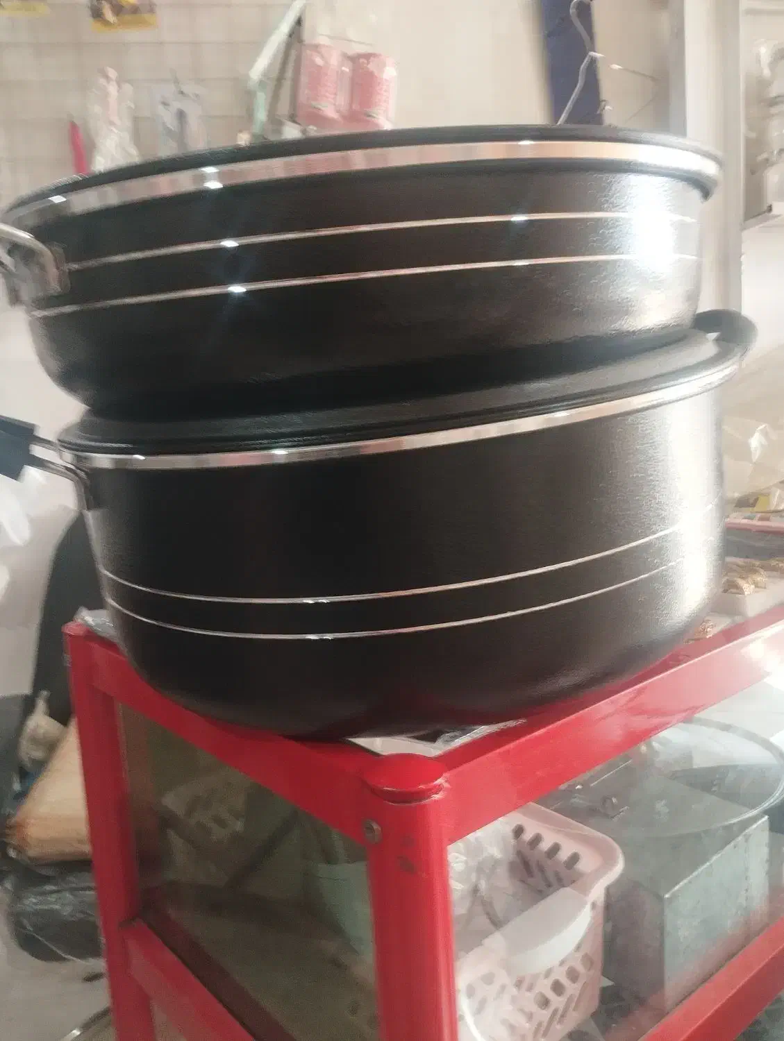 سلام قابلمە وماهی تابە سایز52جفت باهم 2900هزار|ظروف پخت‌وپز|بوکان, |دیوار