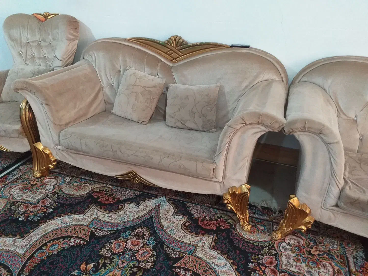 مبل سلطنتی ارزان|مبلمان خانگی و میز عسلی|قرق, |دیوار