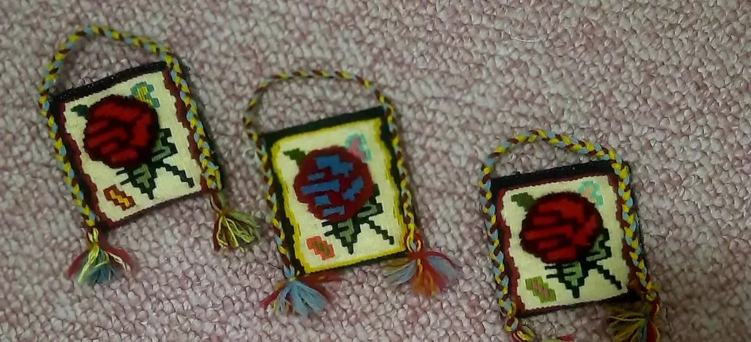 گلیمچه برای رومیزی و کوسن|گلیم، جاجیم، گبه|سنندج, |دیوار