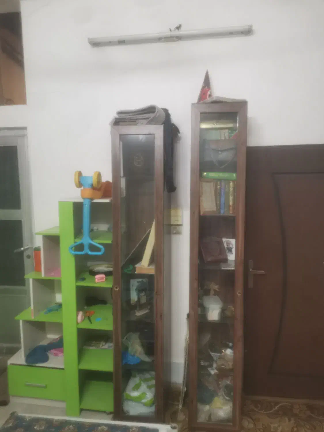 کمد ام دی اف|کتابخانه، شلف، قفسه‌های دیواری|قم, حاج زینل|دیوار