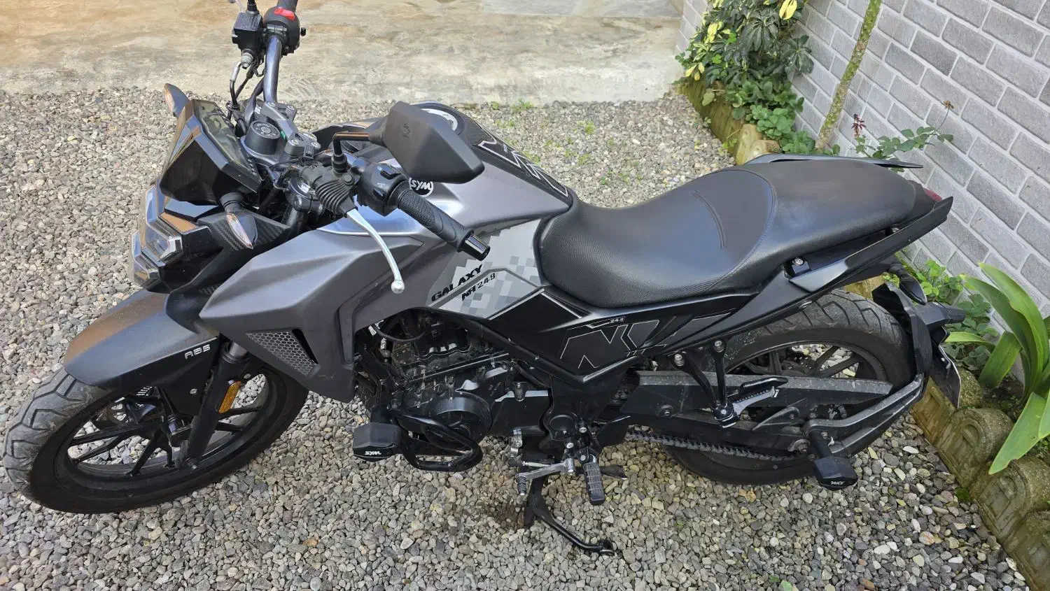 sym galexy na250|موتورسیکلت|بندر انزلی, لیچارگی حسن رود|دیوار