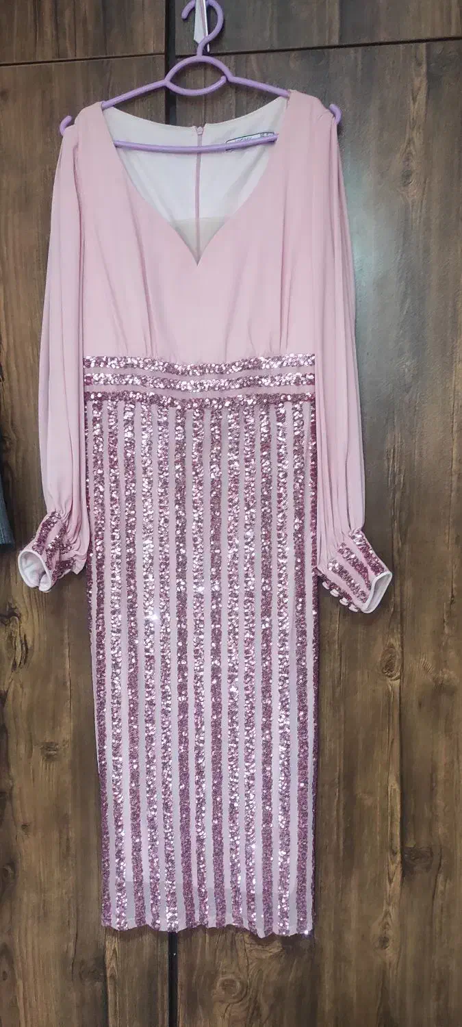 لباس مجلسی پولک دار|لباس|رشت, نظری|دیوار