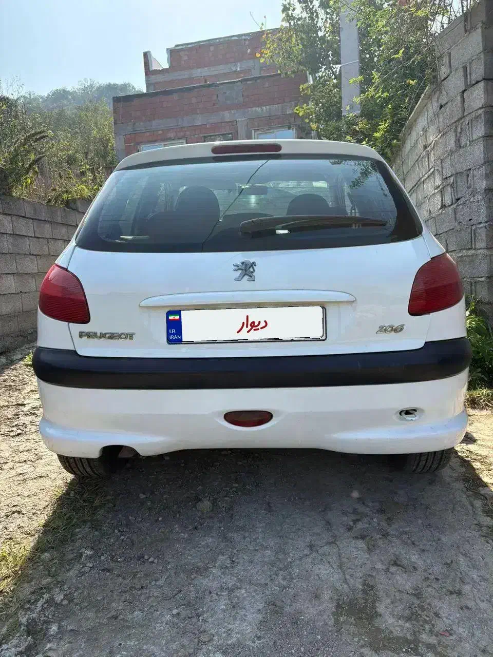 ۲۰۶ بیرنگ مدل ۹۲|خودرو سواری و وانت|قائمشهر, |دیوار