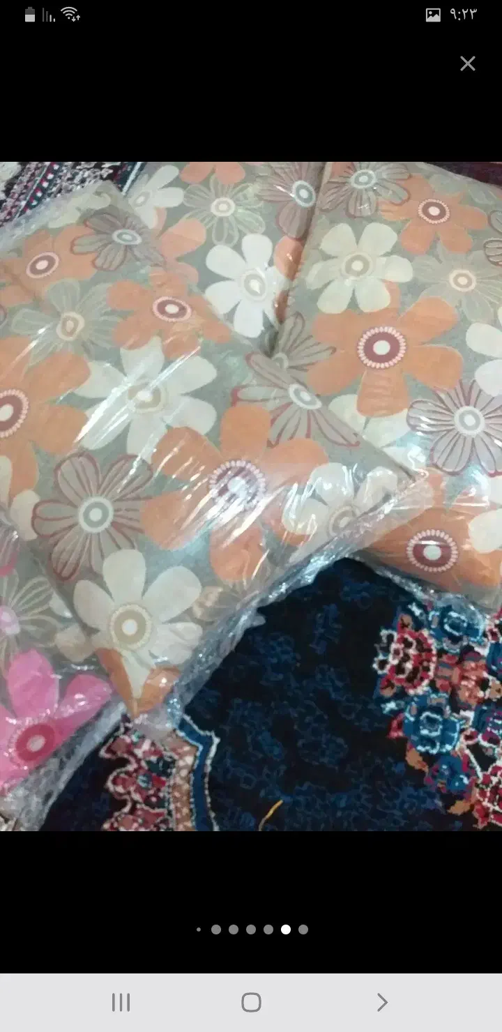 ۵ عدد بالشت بار کرک و نخ همشون ۳۵۰ تومن|رختخواب، بالش، پتو|تهران, هرندی|دیوار