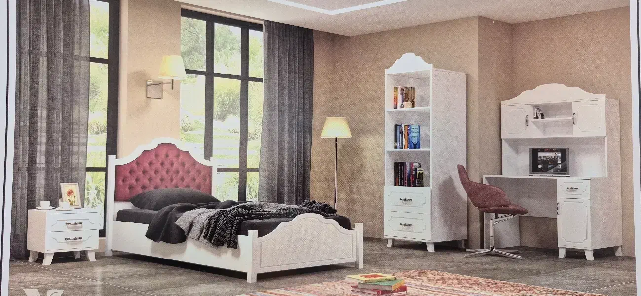 تخت یک نفره تمام ام دی اف نقد اقساط|تخت و سرویس خواب|مسجد سلیمان, |دیوار