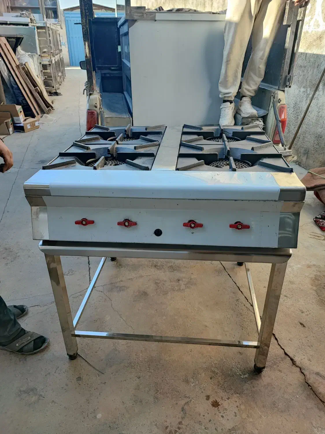 انواع اجاق خورشتی کته پز چهار شعله فردار سرخکن|کافیشاپ و رستوران|رباطکریم, آدران|دیوار