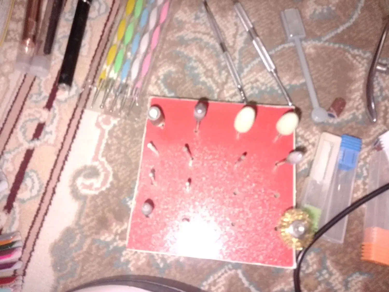 دستگاه ناخن ماراتون با یووی لوازم جانبی ناخن|آرایشی، بهداشتی، درمانی|رشت, لاکان شهر|دیوار