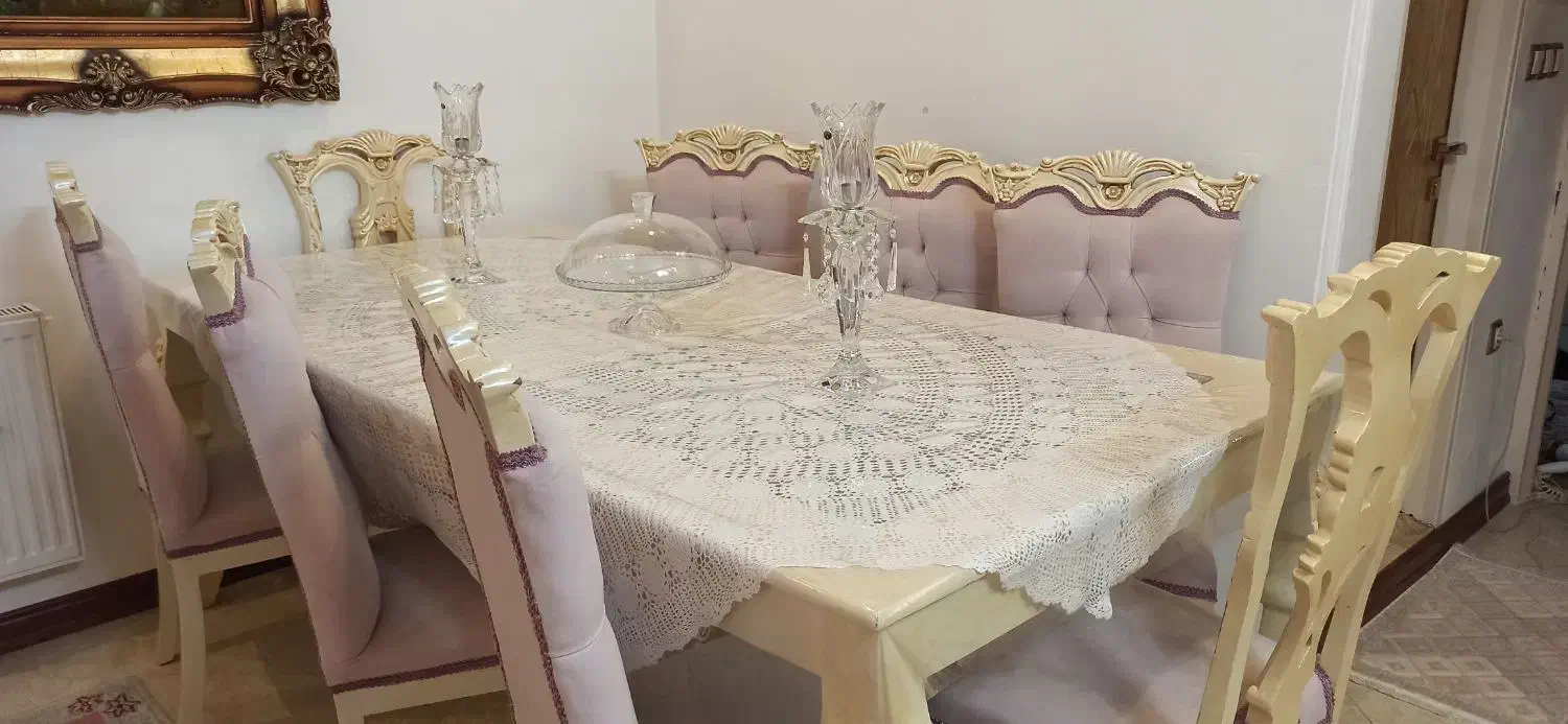 صندلی و میز|میز و صندلی غذاخوری|قم, باجک دو|دیوار