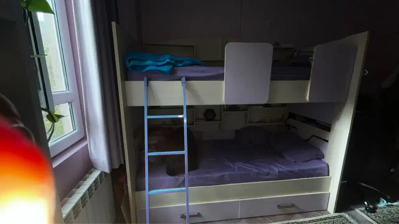 تخت دو طبقه|تخت و سرویس خواب|کرج, چهارصد دستگاه|دیوار