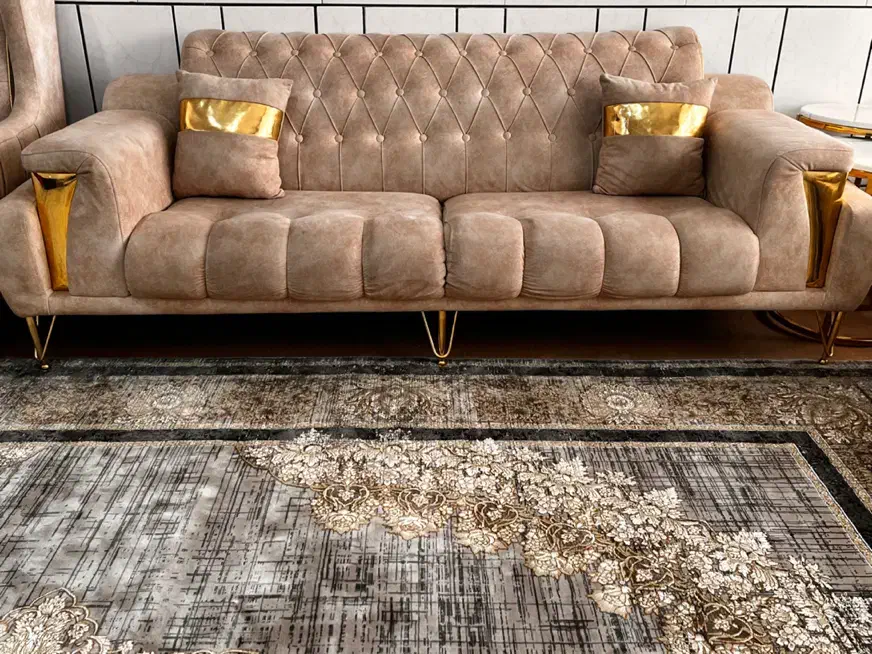 مبل راحتی کرم|مبلمان خانگی و میز عسلی|لنجان, |دیوار