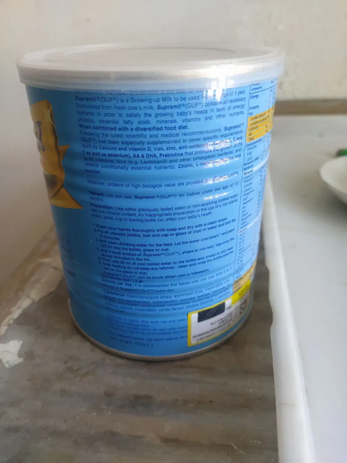 ۲۰ لیتری و دبه قوطی شیر خشک|ظروف نگهدارنده، پلاستیکی، یکبارمصرف|قزوین, |دیوار