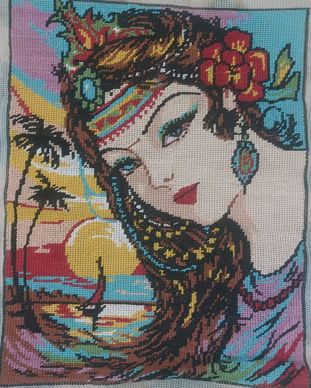 سه عدد کوبلن زیبا و قشنگ|صنایع دستی و سایر لوازم تزئینی|کازرون, |دیوار