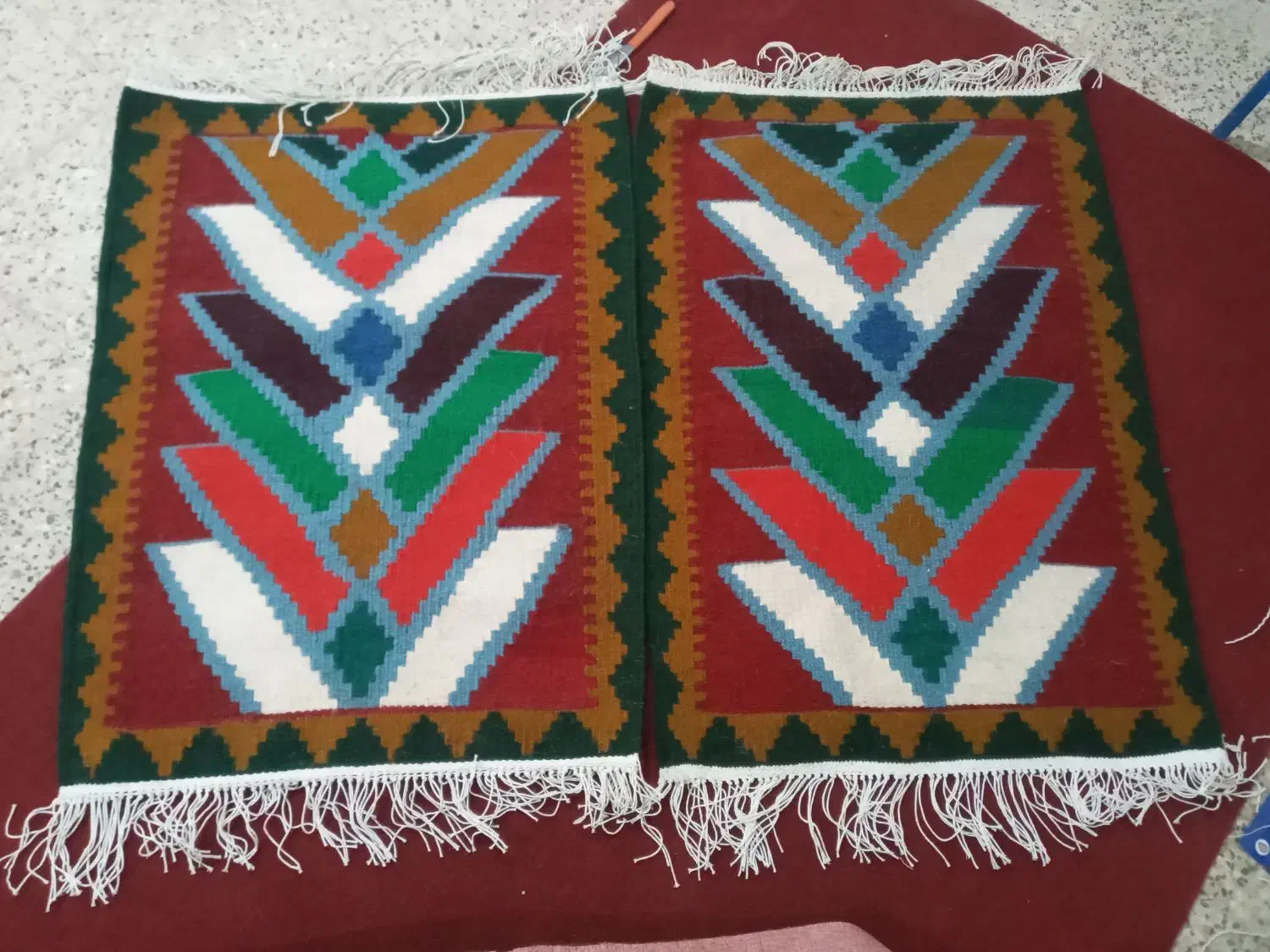 گلیم|گلیم، جاجیم، گبه|کوهدشت, |دیوار