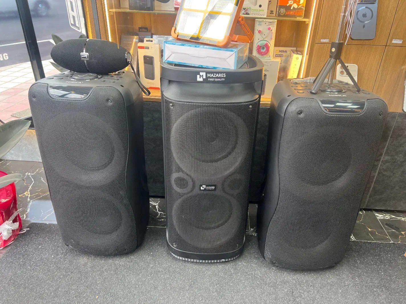 اسپیکر های برند صفر|پخش‌کننده همراه|لنگرود, |دیوار