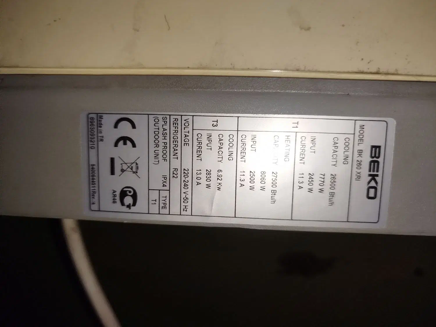 کولر گازی beko|کولر گازی و فنکوئل|نظرآباد, نظرآباد|دیوار