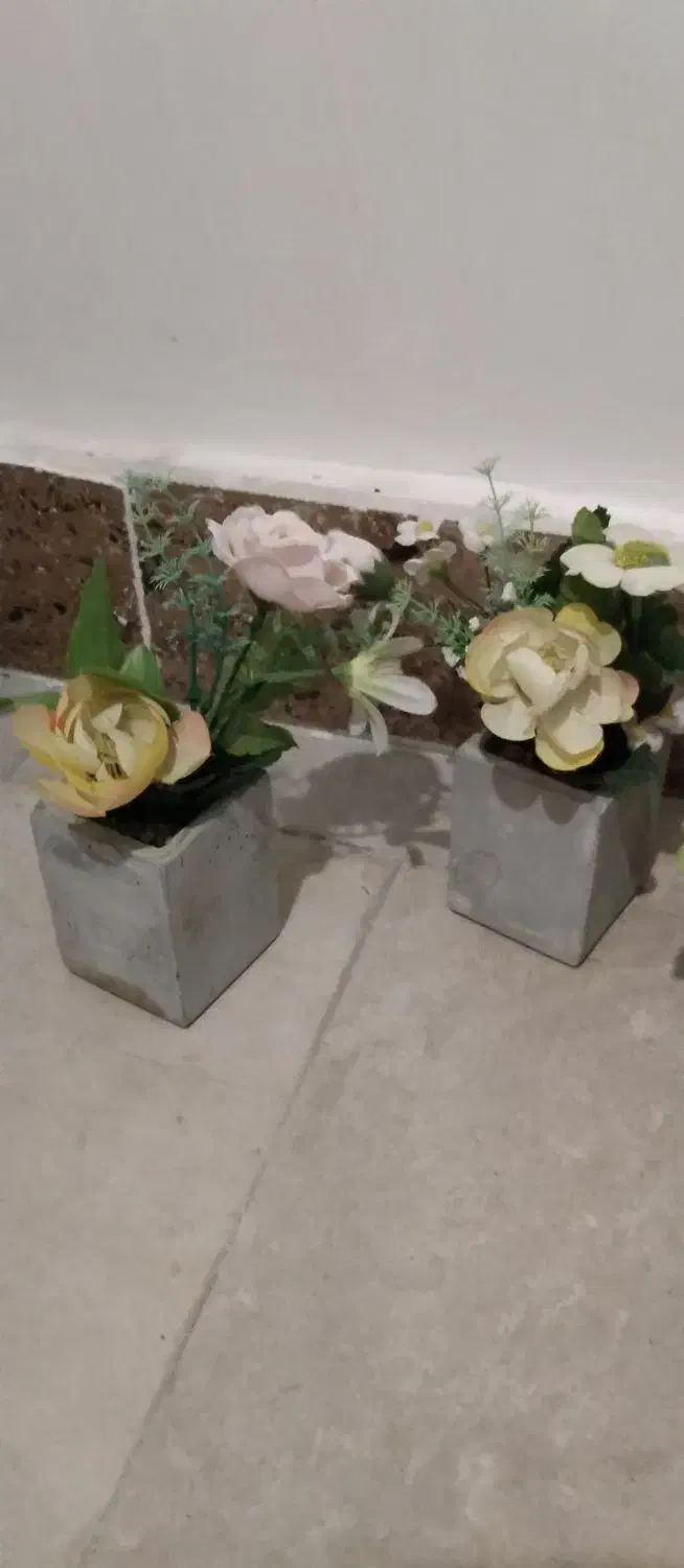 مینی گلدان‌ها برای تزیین|گل مصنوعی|ارومیه, |دیوار