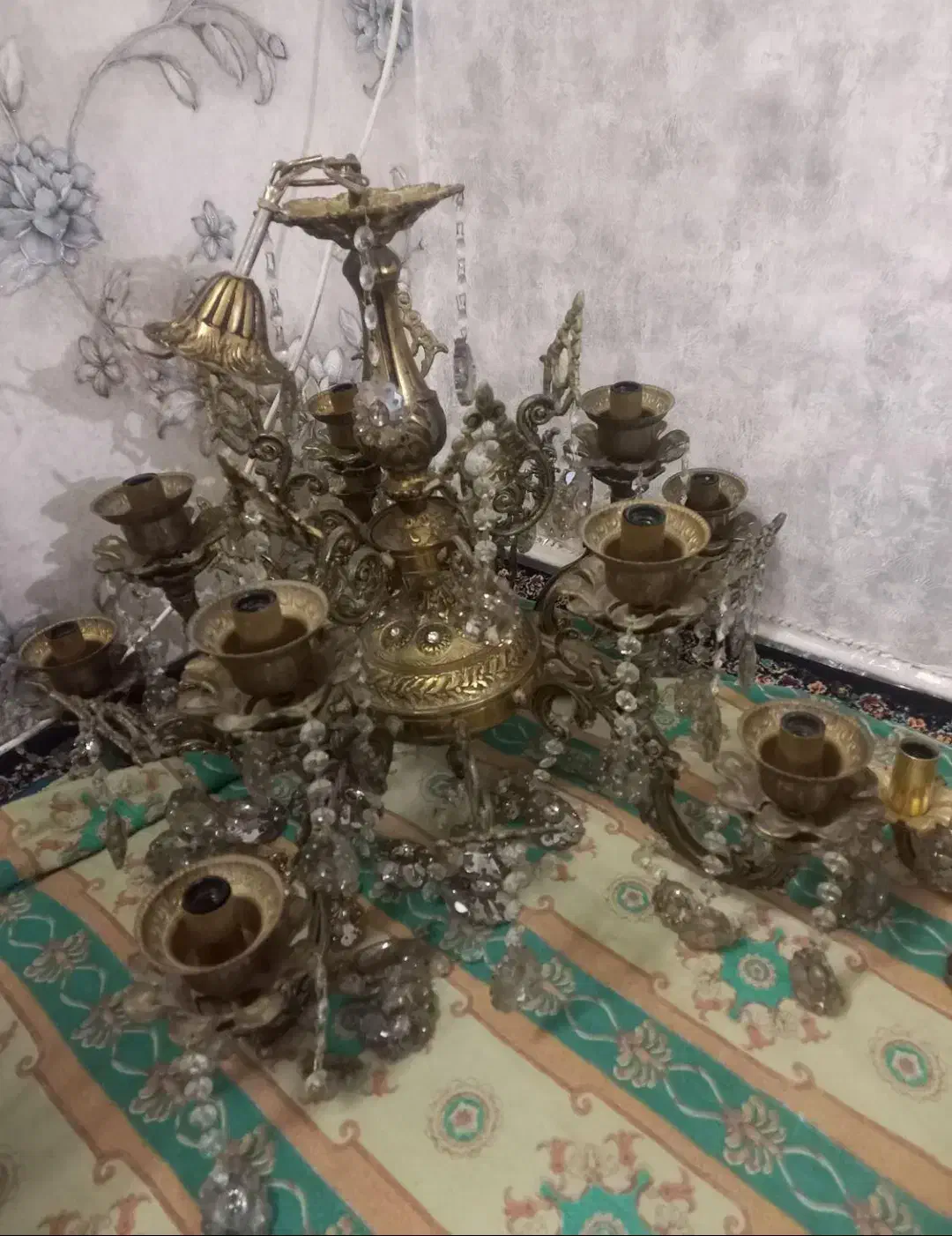 لوستر و لوازم مسی|لوستر و چراغ آویز|نسیمشهر, |دیوار