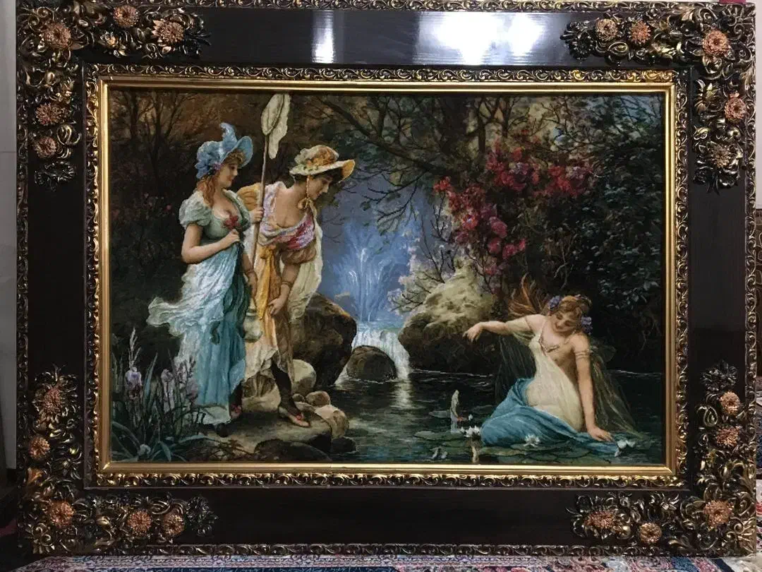 تابلو فرش دست بافت|تابلو فرش|اصفهان, باب الدشت|دیوار