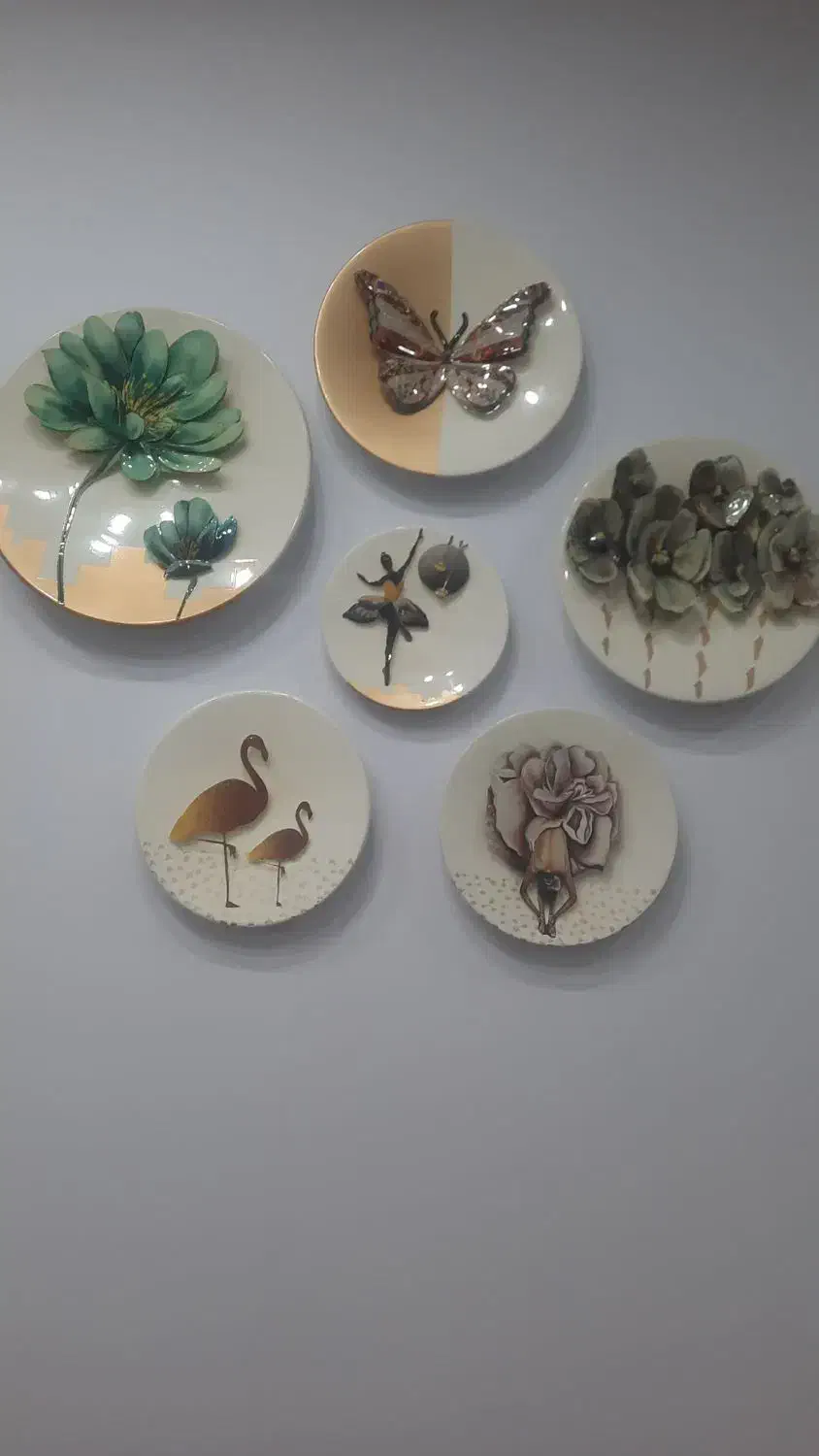 بشقاب های تزیینی|تابلو، نقاشی، عکس|گرگان, |دیوار