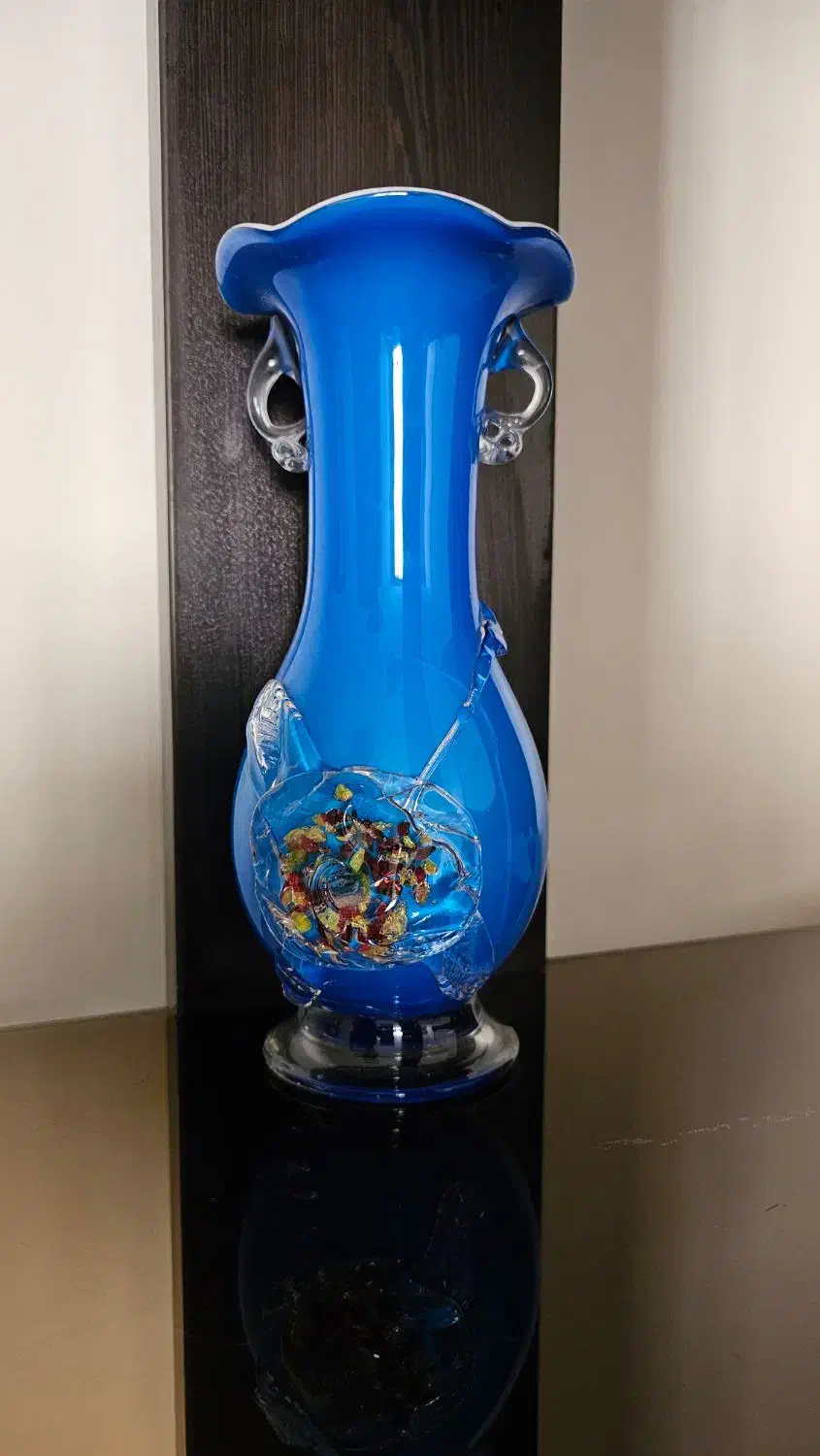 گلدان بغدادی قدیمی آنتیک|کلکسیون اشیاء عتیقه|ری, صفاییه (چشمه علی)|دیوار