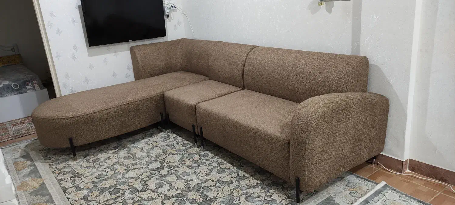 مبل 7نفره نراد اصل  مدل ال نو انباری 26 میلبون|مبلمان خانگی و میز عسلی|لنگرود, |دیوار