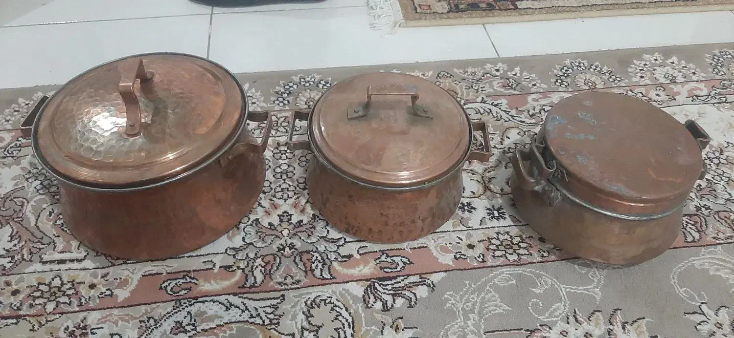 ظروف مسی|ظروف پخت‌وپز|کازرون, |دیوار