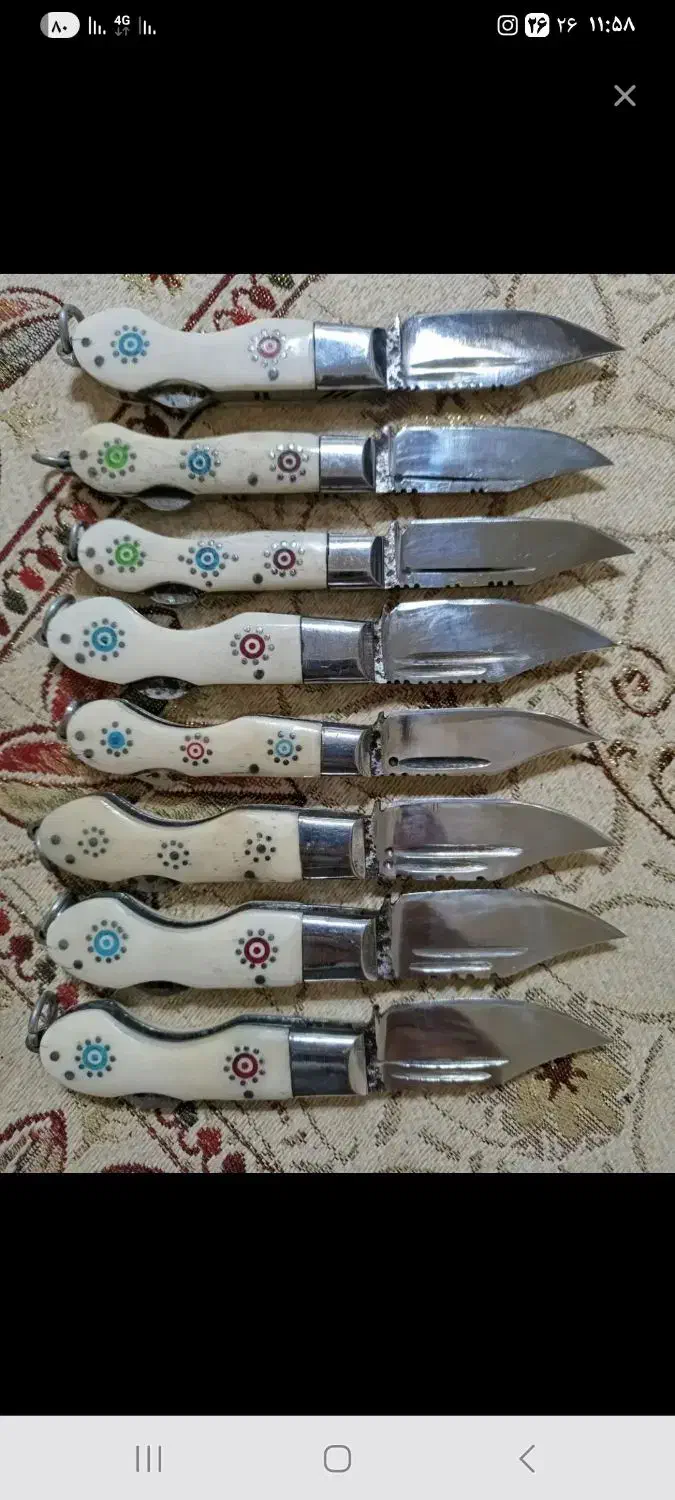 چاقو بابا|کلکسیون اشیاء عتیقه|قزوین, |دیوار