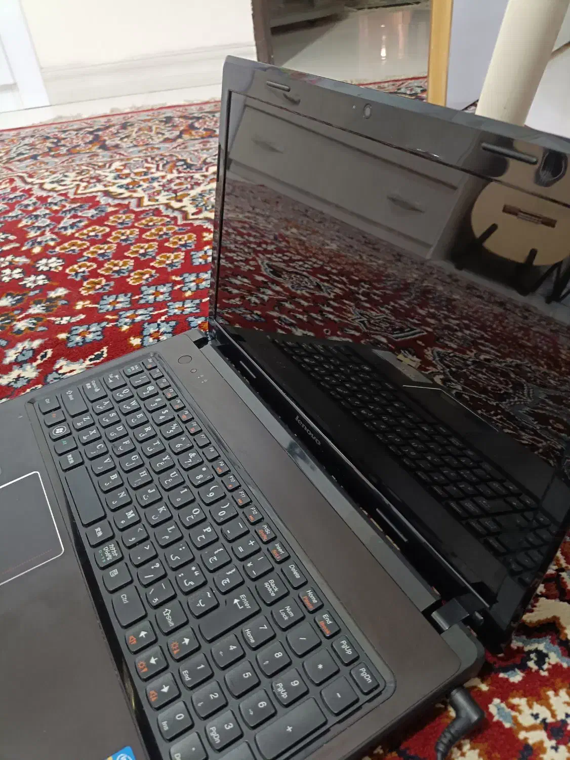 لپ تاپ لنوو بدون هیچ خط و خشی|رایانه همراه|مشهد, شهرک لشکر (شهرک غرب)|دیوار