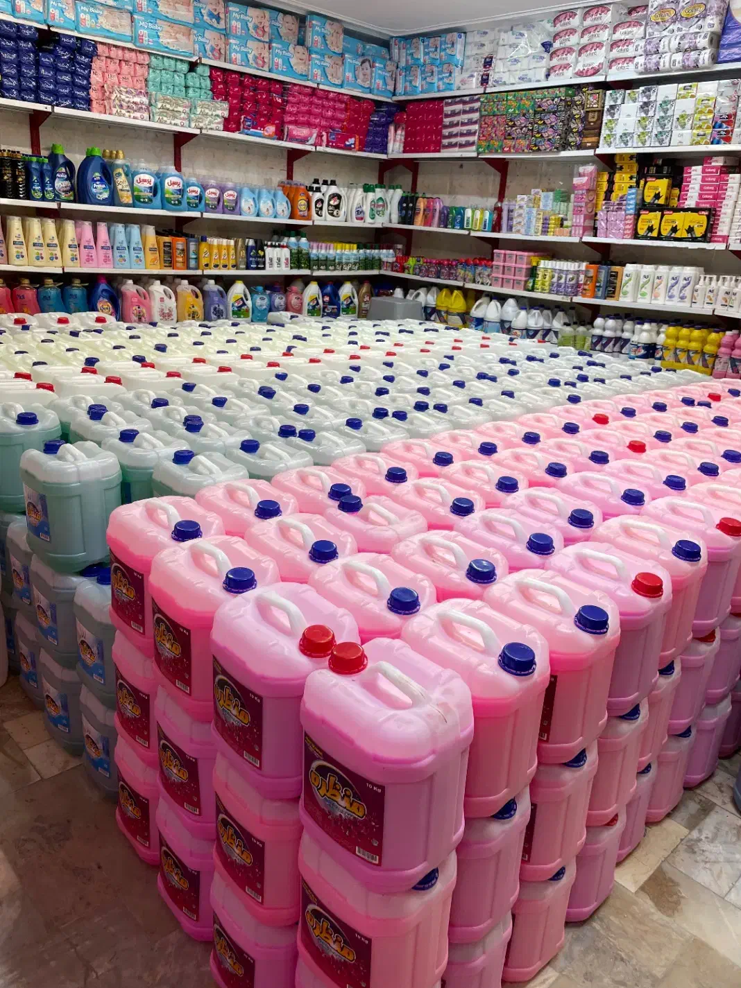 شوینده بهداشتی|مواد شوینده و دستمال کاغذی|برخوار, |دیوار