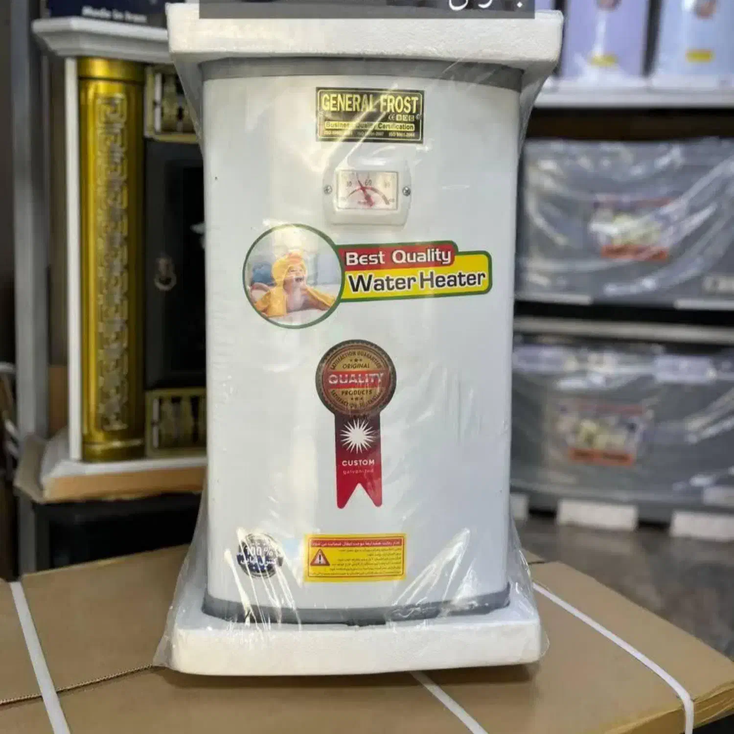 آبگرمکن برقی   40لیتر   GENERAL|آبگرمکن، پکیج، شوفاژ|یزد, |دیوار