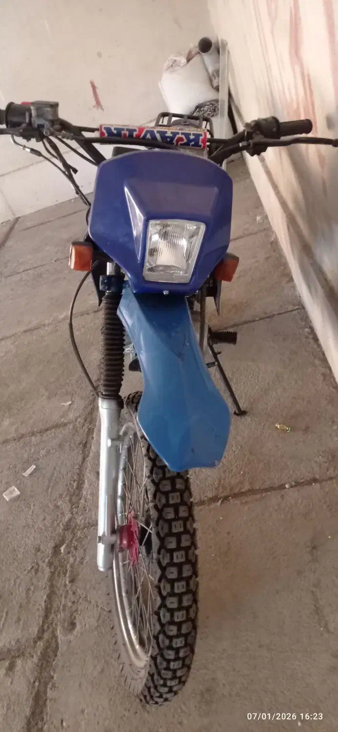 تریل آبی xl150 پلاک ملی|موتورسیکلت|صحنه, |دیوار