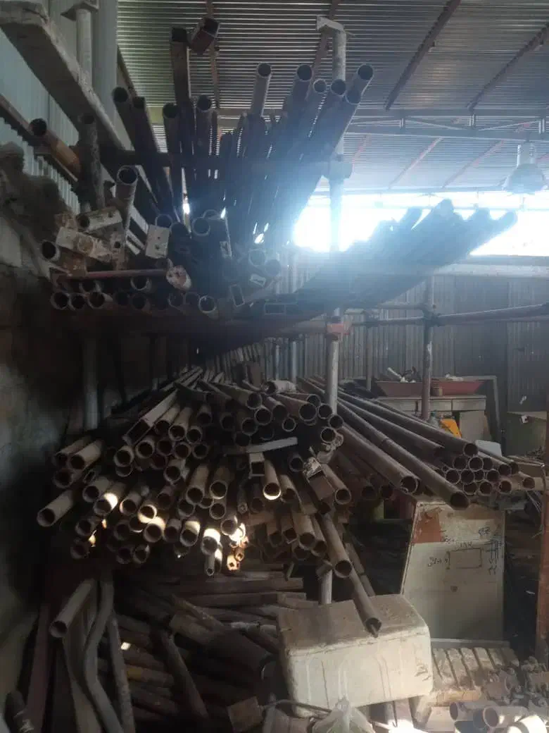 لوله داربست همراه اتصالات|مصالح و تجهیزات ساختمان|لالی, |دیوار