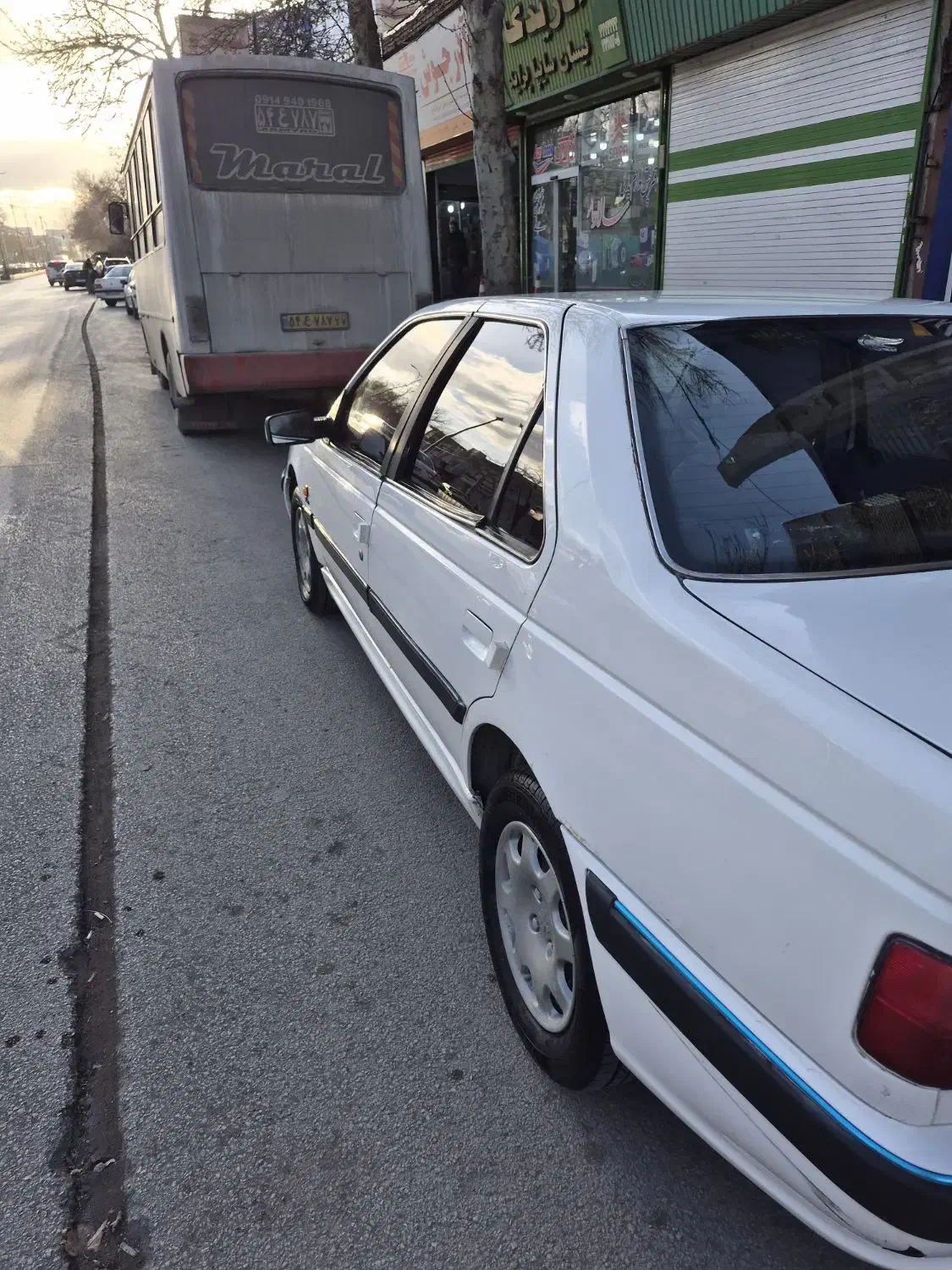 پارس ۸۸ سفید دور رنگ|خودرو سواری و وانت|ارومیه, |دیوار