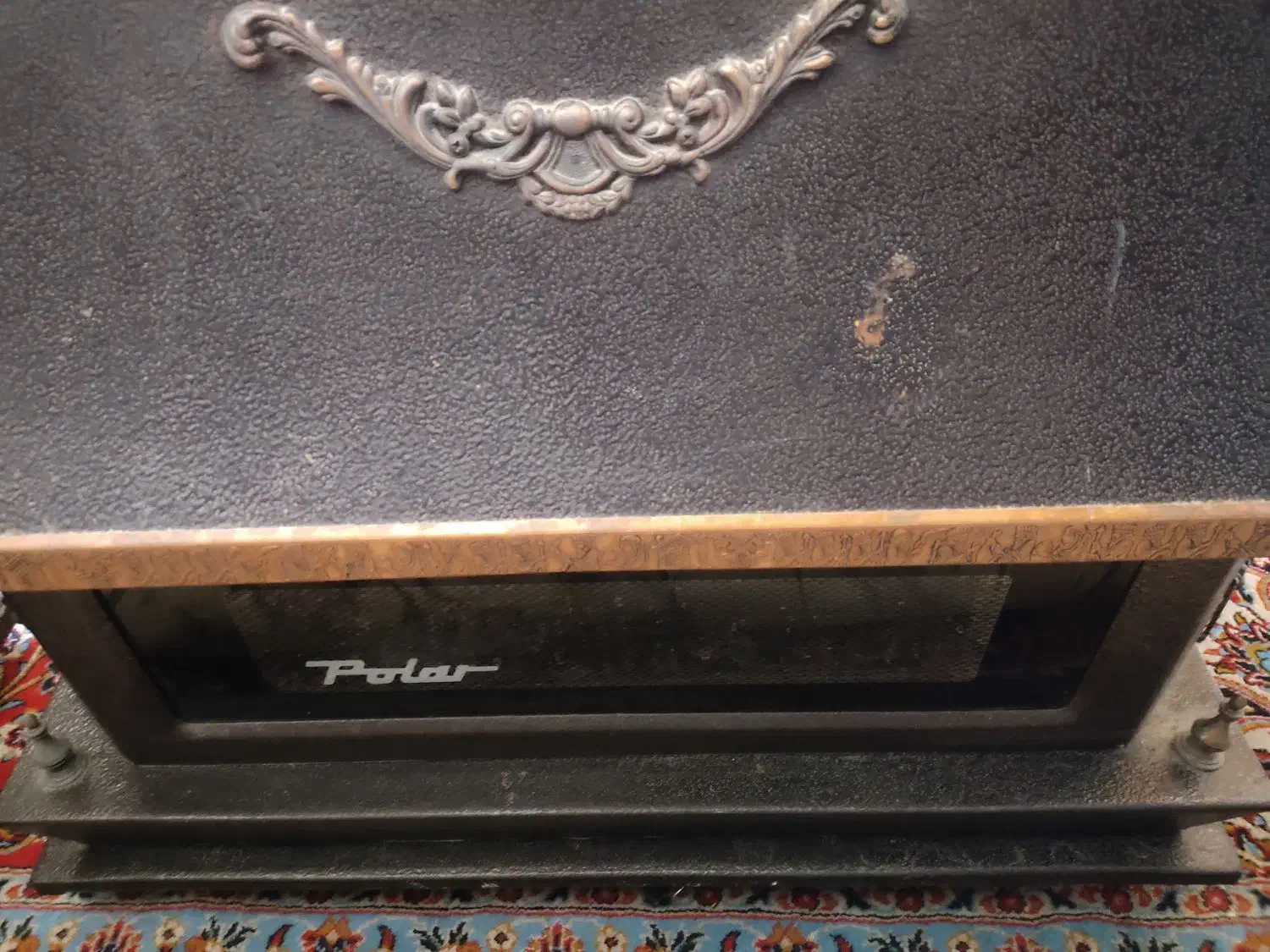 بخاری پلار طرح شومینه در حد نو|بخاری، هیتر، شومینه|شیراز, کلاهدوز|دیوار