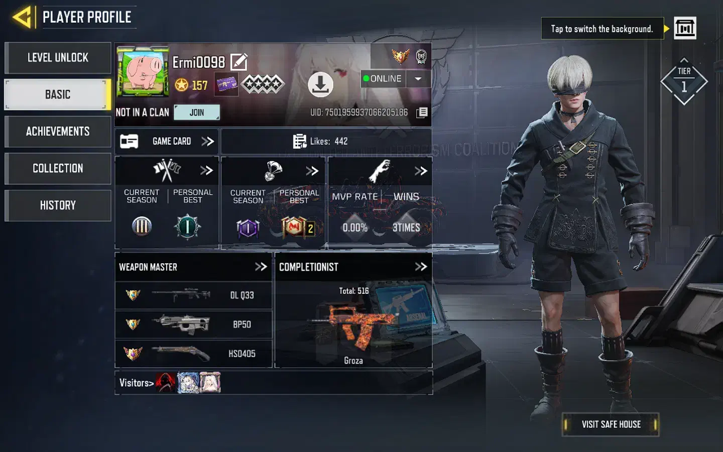 اکانت bp50 لجند|کنسول، بازی ویدئویی و آنلاین|بیرجند, |دیوار