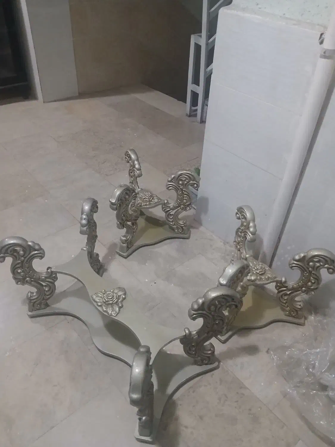 میز عسلی چوبی در حد نو|مبلمان خانگی و میز عسلی|محمدیه-قزوین, |دیوار