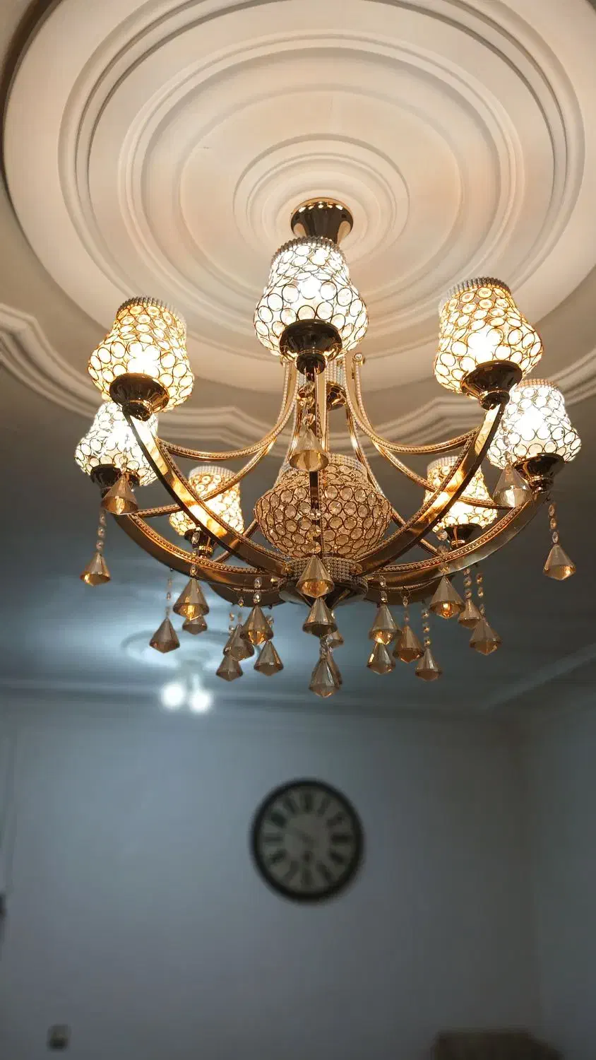 لوستر|لوستر و چراغ آویز|کامیاران, |دیوار