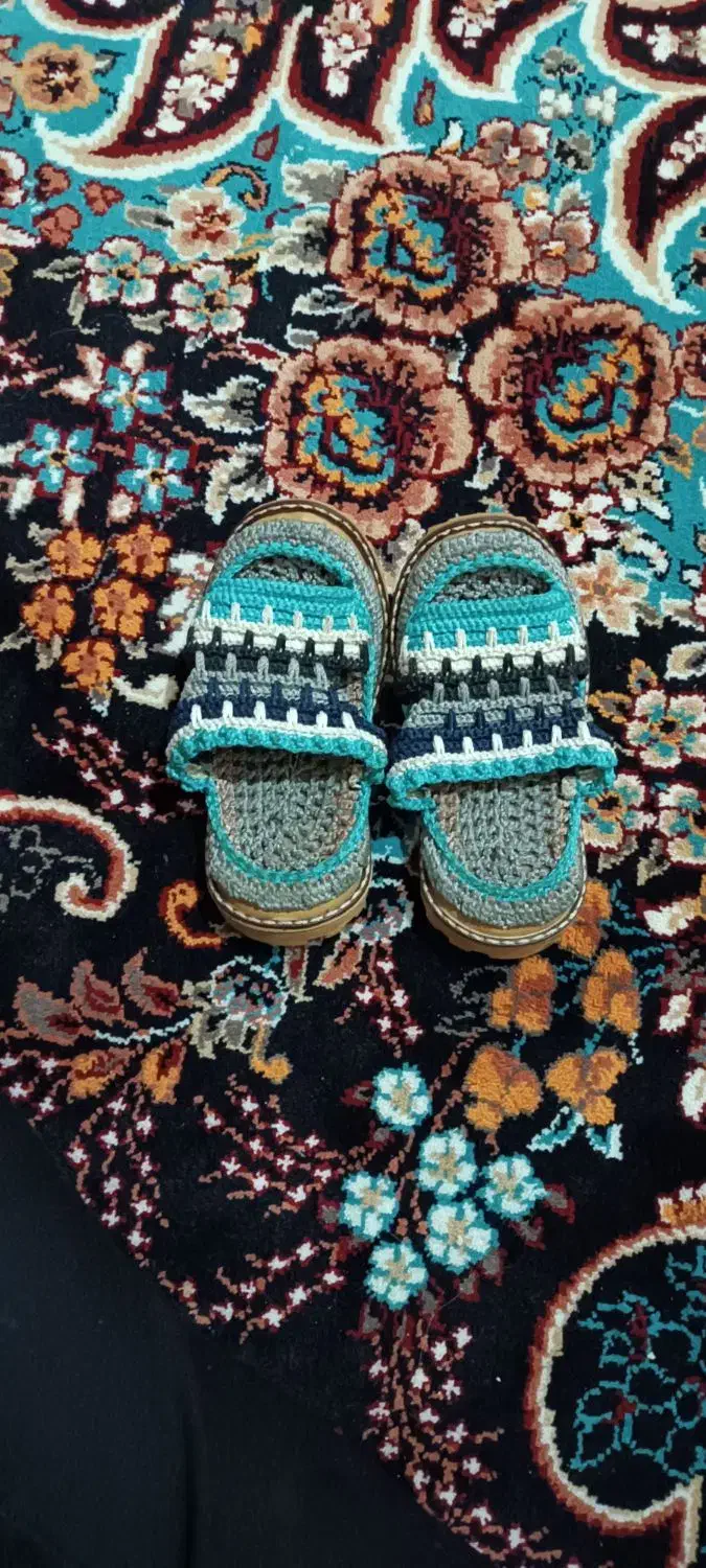 دمپایی زندان بافت|کیف، کفش، کمربند|خرمآباد, |دیوار