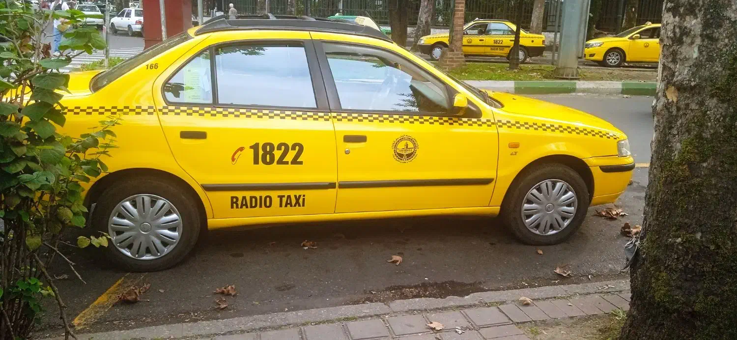 فروش خودرو سمند تاکسی|خودرو سواری و وانت|رشت, گلسار|دیوار