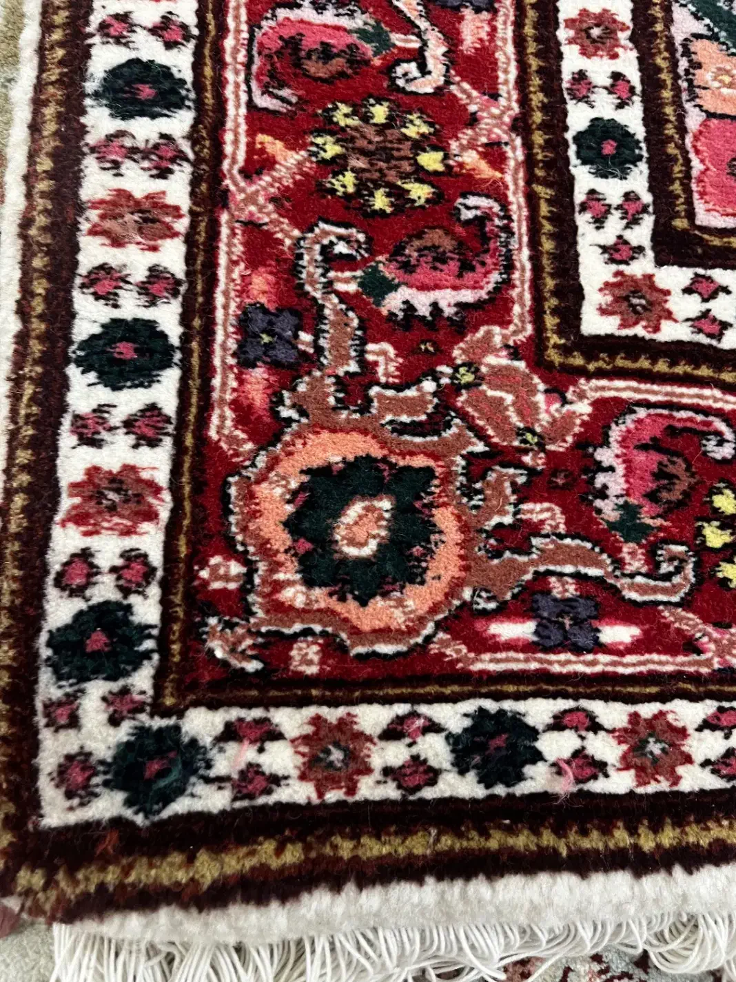 فرش دستبافت طرح هریس ذرع و نیم|فرش|پردیس, فاز ۱۱|دیوار