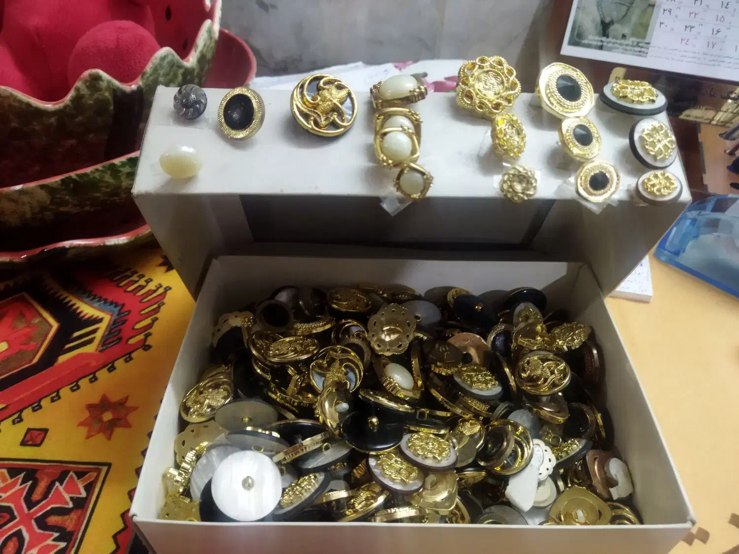 دکمه لباس|لوازم خیاطی و بافتنی|تهران, آهنگران (سراسیاب دولاب)|دیوار