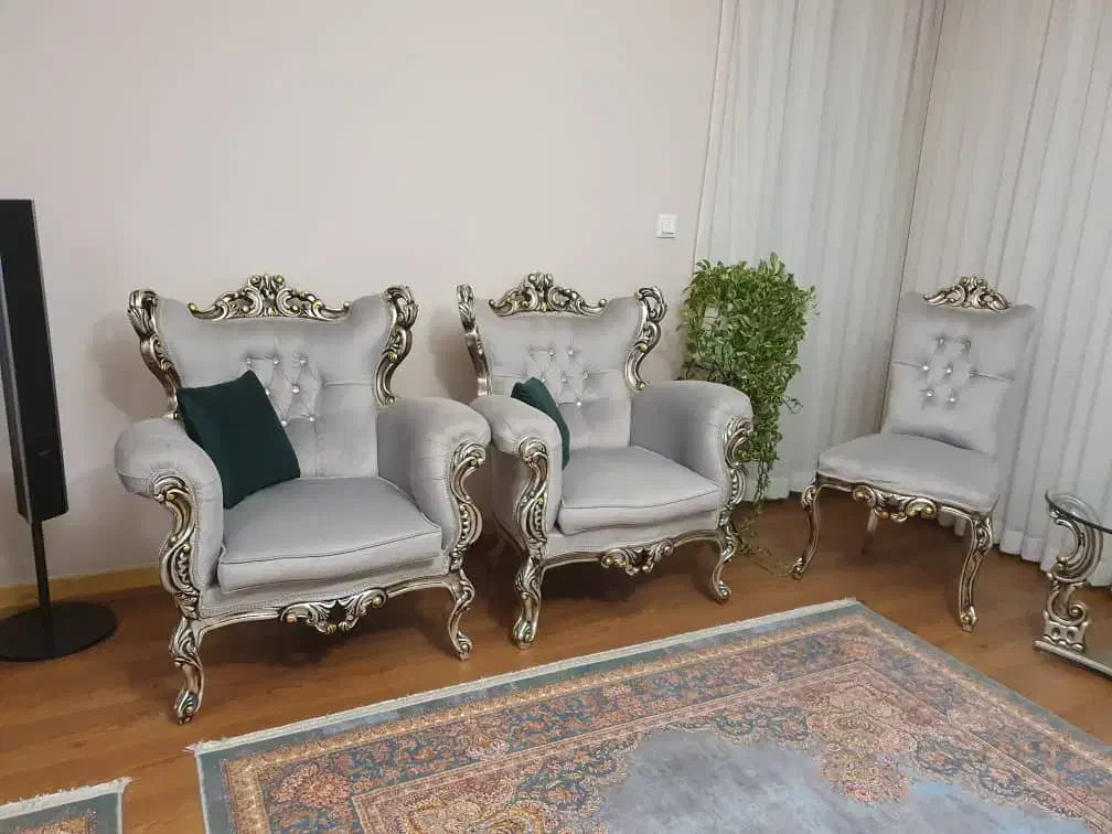 مبل استیل ۹ نفره|مبلمان خانگی و میز عسلی|آمل, |دیوار