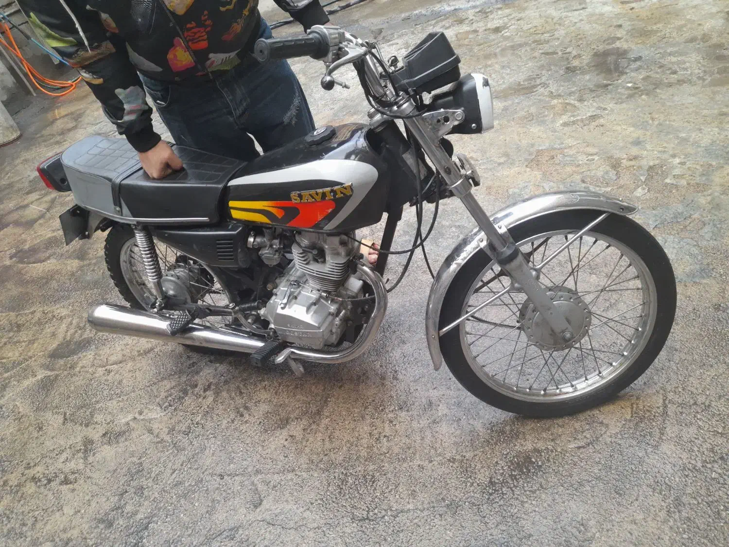 موتور ۱۲۵ طرح استارتی|موتورسیکلت|اندیمشک, |دیوار