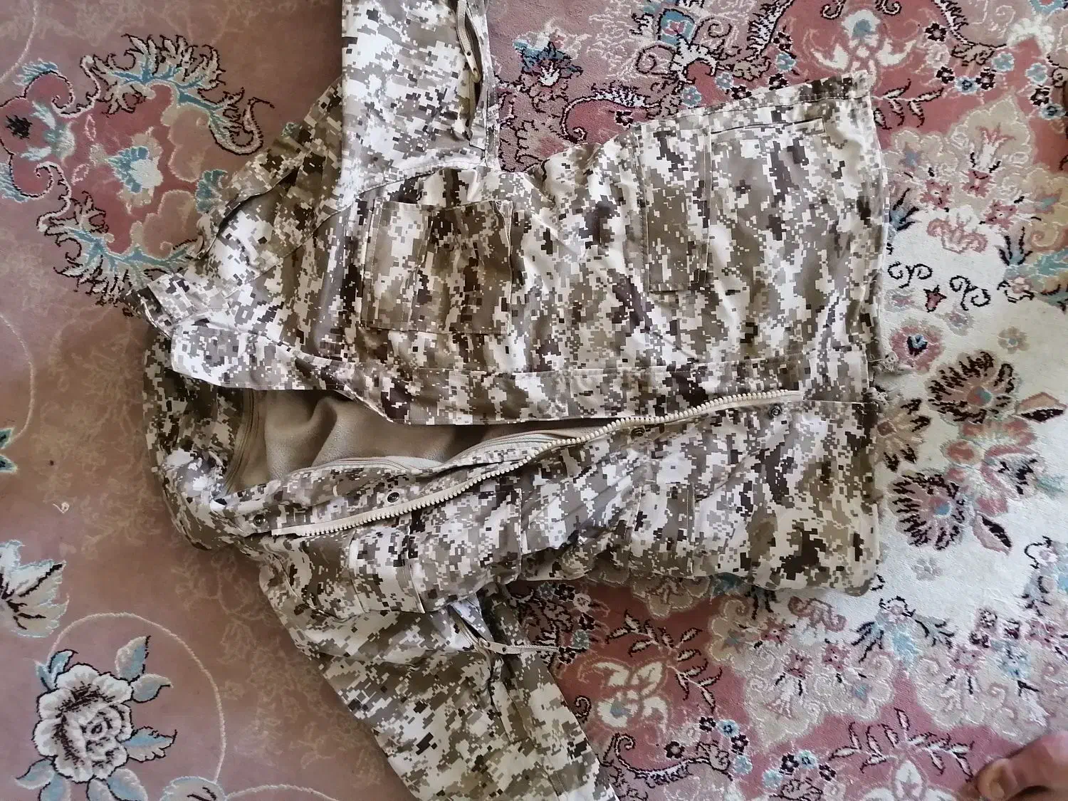 اورکت ضدآب کلاهدار روکش دار خزدار چندلایه اعلا|لباس|فسا, |دیوار