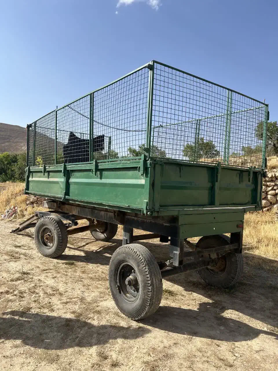 تریلی ۴چرخ تراکتور ،گاو آهن|ماشینآلات صنعتی|کمیجان, |دیوار