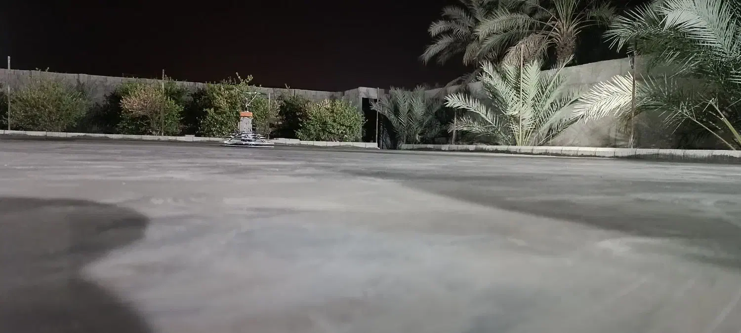 اجرای بتن ریزی با دستگاه ماله پروانه|خدمات پیشه و مهارت|چغادک, |دیوار