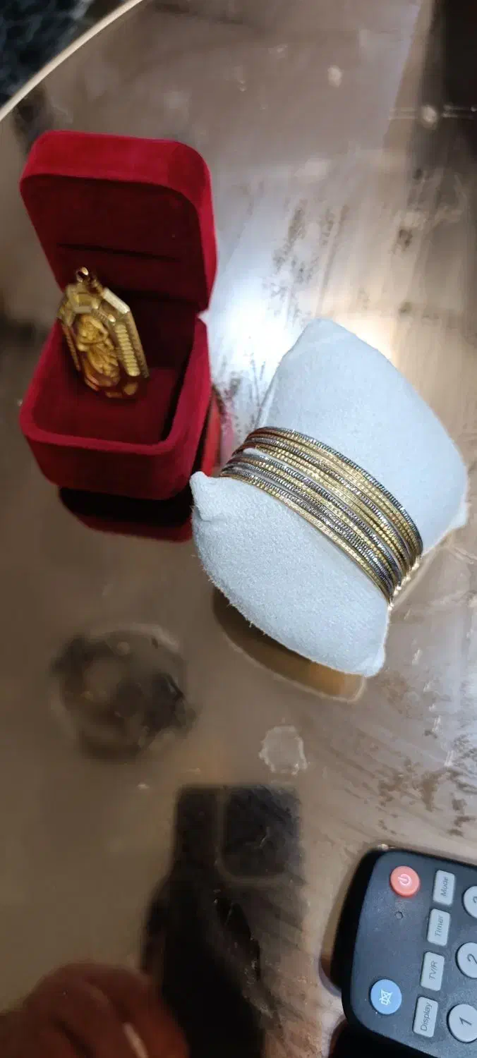 یازده عدد النگو وزن۴۰ گرم پلاک ۱۲ گرم 100 بالا تاب|جواهرات|اهواز, زیتون کارمندی|دیوار