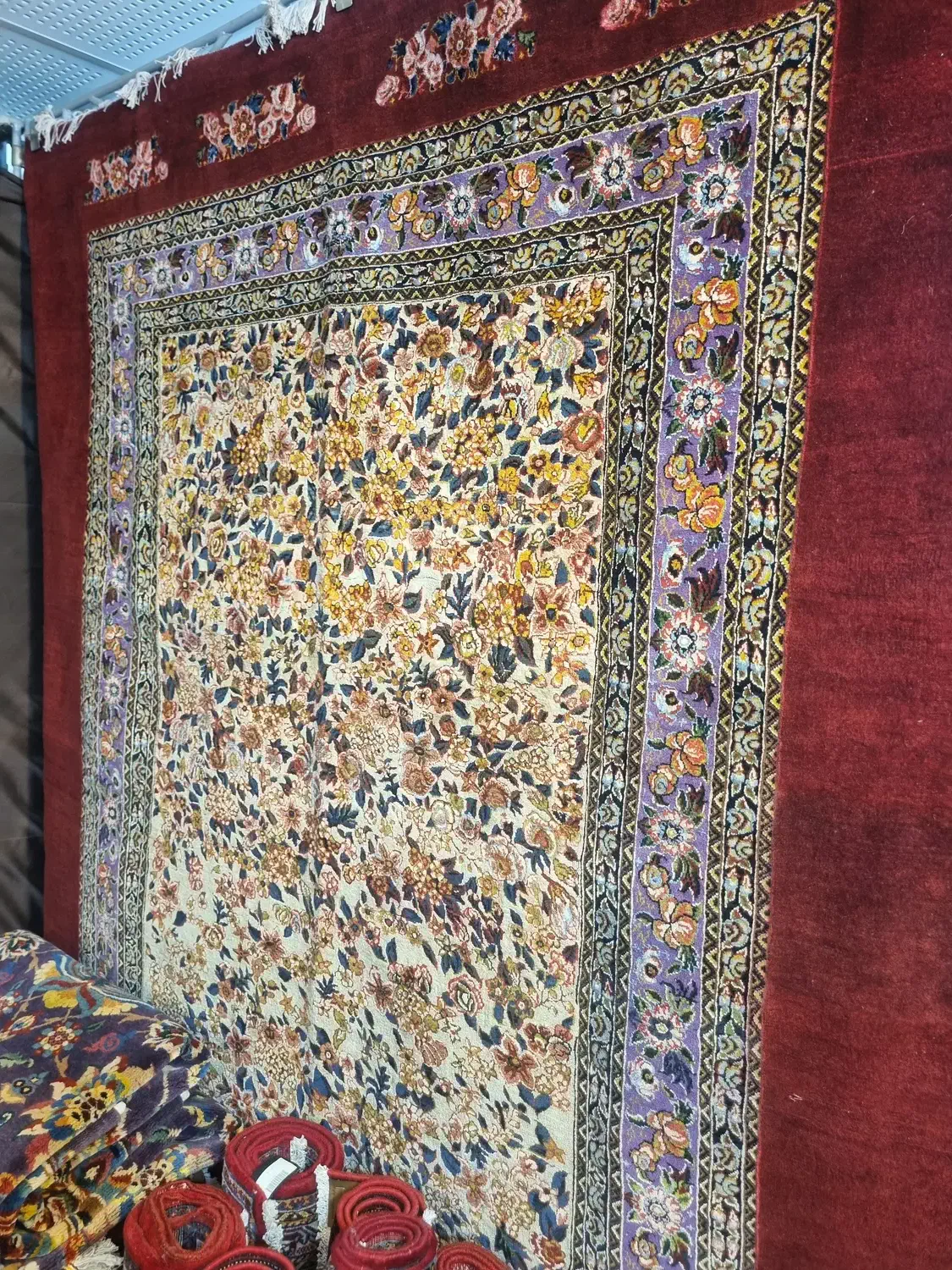 فرش دستبافت طرح عشایری هزارگی لول بافت اعلا|فرش|کرج, عظیمیه|دیوار