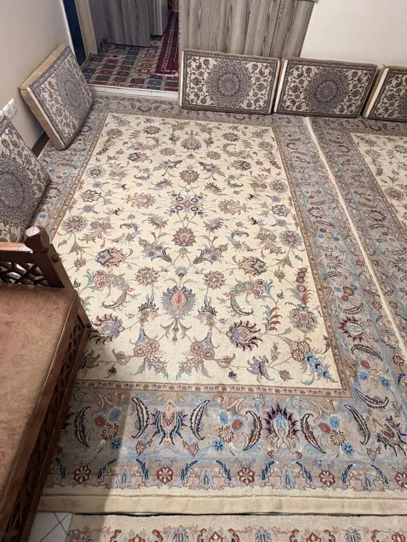 فرش ۹متری دستبافت چهار تخته جفت|فرش|تهران, شهرک ولیعصر جنوبی|دیوار