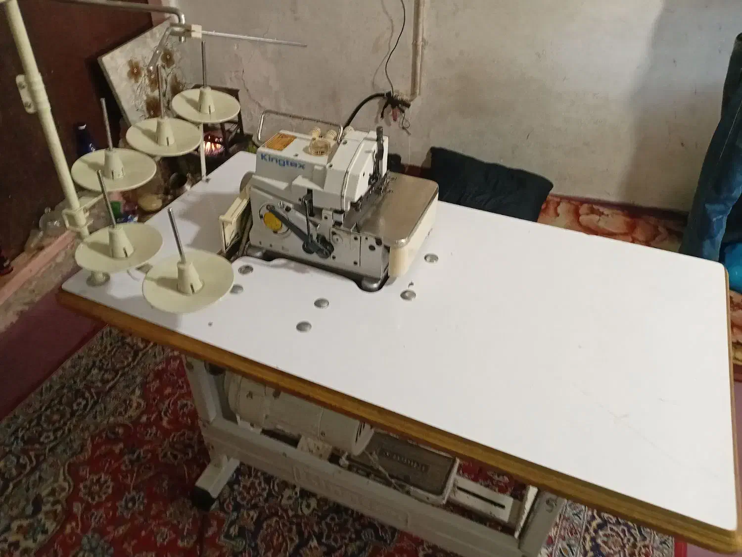 زیگزال ۵نخ کنتکس|ماشینآلات صنعتی|بهارستان, |دیوار